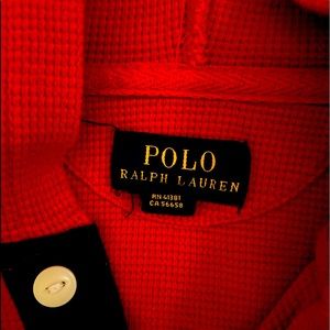 Red Boys Pullover